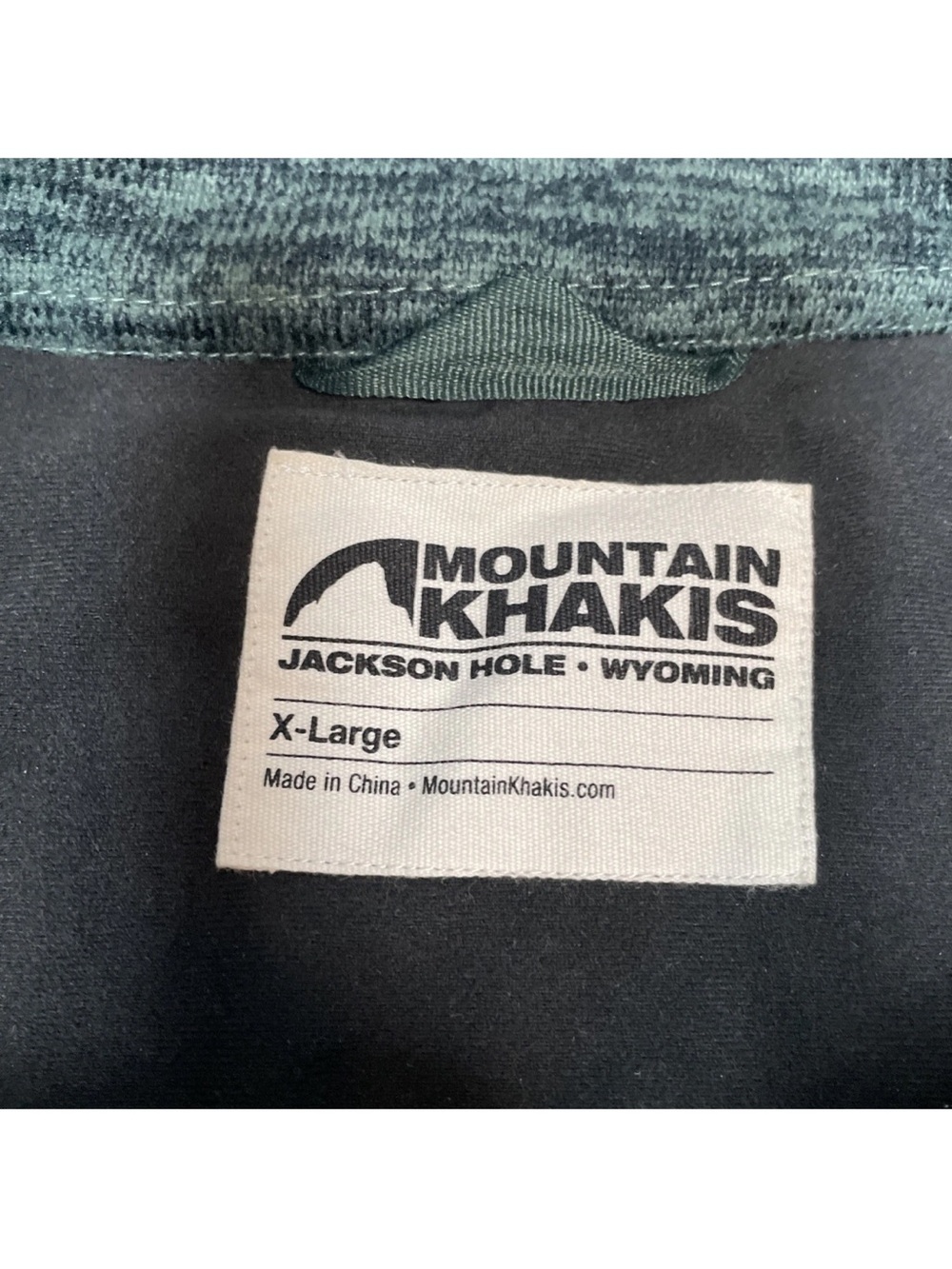 Mountain Khakis Men's Jackson Hole Classic Fit Vest Green Old Faithful size XL - Picture 3 of 4